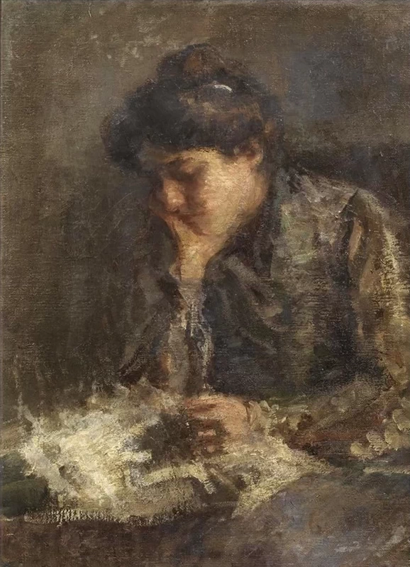 Gentildonna che legge